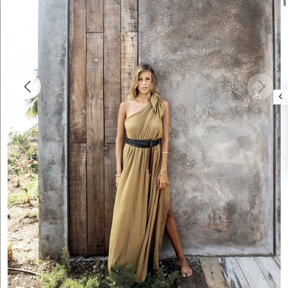 LA TROUPE COTTON GAUZY MAXI DRESS (one size) - Picture 11 of 11